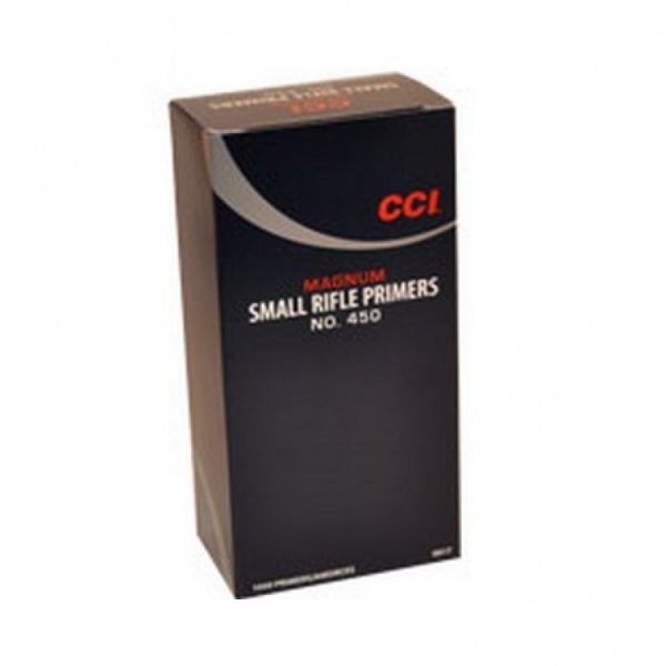 CCI Small Rifle Magnum Primers No. 450 | 1,000 Count