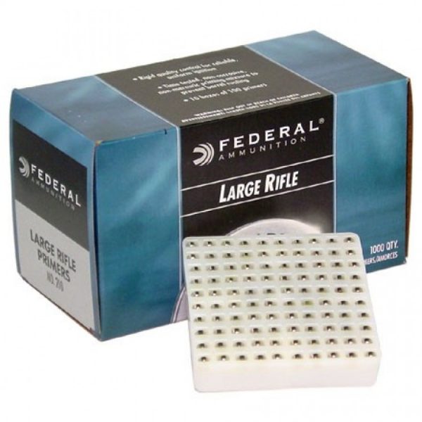 Federal Large Rifle #210 Primers | 1,000 Count